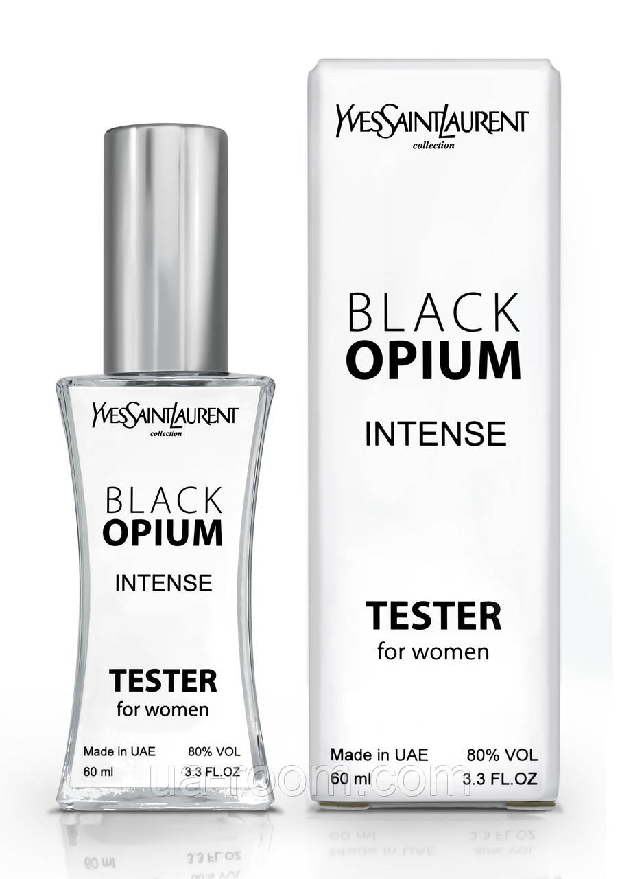 Тестер жіночий Yves Saint Laurent Black Opium Intense, 60 мл