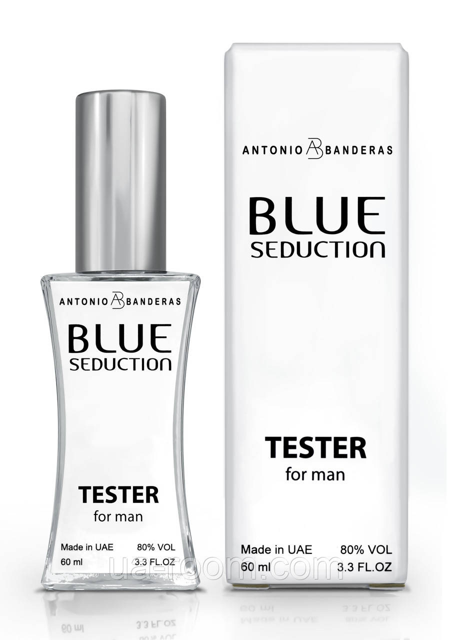 Тестер чоловічий Antonio Banderas Blue Seduction for Men, 60 мл