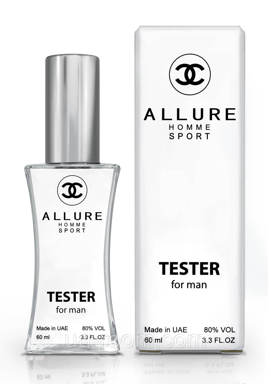 Тестер чоловічий Chanel Allure Homme Sport, 60 мл