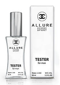 Тестер чоловічий Chanel Allure Homme Sport, 60 мл