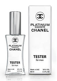 Тестер чоловічий Chanel Egoiste Platinum, 60 мл