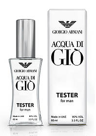 Тестер чоловічий Giorgio Armani Acqua Di Gio Men, 60 мл