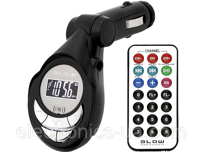 FM Модулятор BLOW трансмітер MP3 CAR SD/MMC 74-124#
