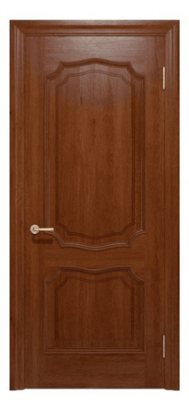 Двери межкомнатные шпонированные Status Луидор цвет темный орех 600, правое - фото 1 - id-p1279502491