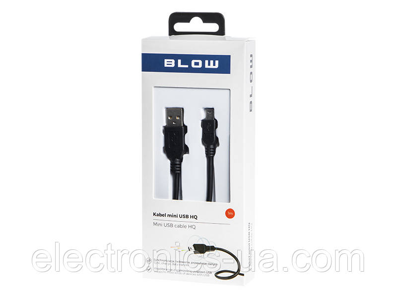 Кабель Blow USB - mini USB 1.5 м 66-082#