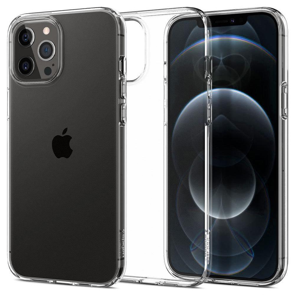 Чохол Spigen для iPhone 12 / 12 Pro Liquid Crystal, Crystal Clear (ACS01697)