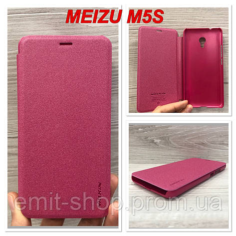 Чохол-книжка Nillkin для Meizu M5s (Pink), фото 2