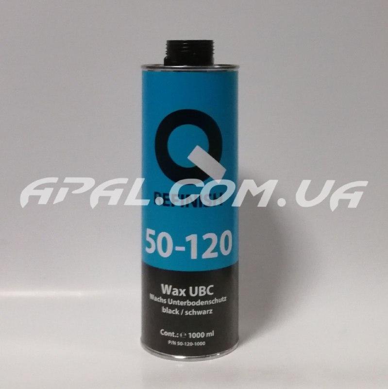 Q-Refinish 50-120 Захисне покриття на основі воску Wax UBC чорне, 1000 мл
