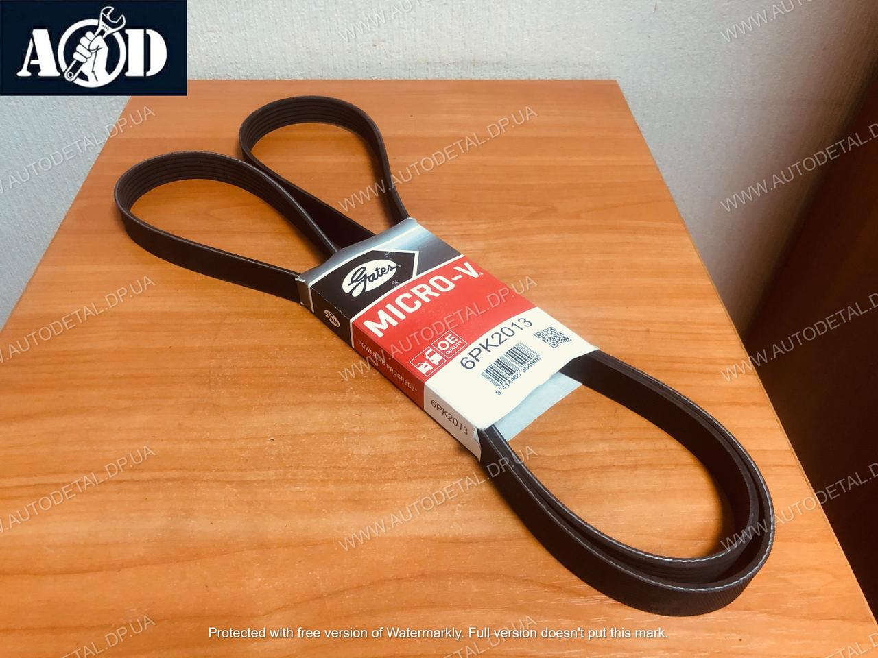 Ремень Генератора Мазда 3 BK 1.6 2003-->2009 Gates (Бельгия) 6PK2013 ...