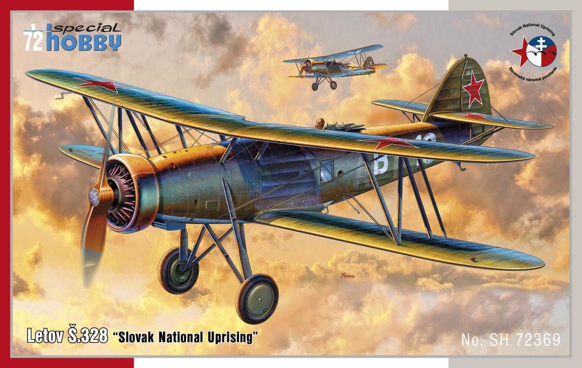 Пластикова модель 1/72 Special hobby 72369 Чехословацький літак Letov Š.328 "Slovak National Uprising"