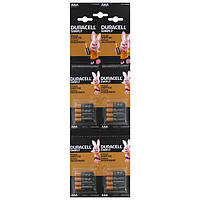 Батарейка ААА 16шт/уп Duracell Simply 1.5 V LR03 алкалінова Китай