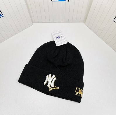 Шапка New York Yankees Нью-Йорк Янкіс розмір One Size Чорна