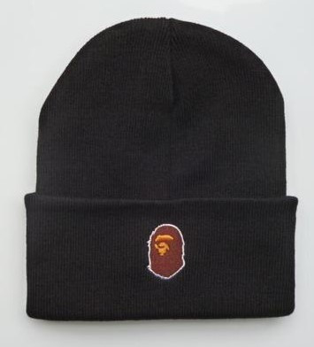 Шапка Bathing Ape розмір One Size Чорна