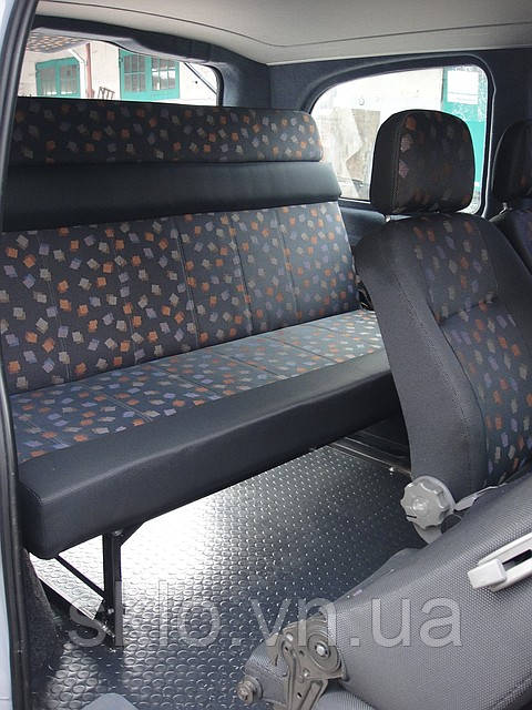Автомобільний Диван Трансформер для мікроавтобусів бусів і мнивенов, універсальна сидушка ліжко, Автодиван 153