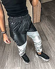 Жіночі спортивні штани 180 (42; 44; 46) (кольори: чорний з рожевим чорний з сріблом) СП, фото 7