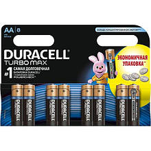 Батарейка АА 8шт/уп Duracell Ultra Power 1.5 V LR6 алкалінова Бельгія