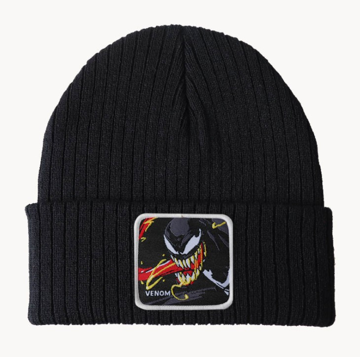 Шапка Venom Аніме розмір One Size Чорний