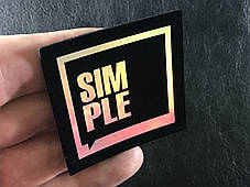 Нашивка Simple 50х50 мм, фото 3