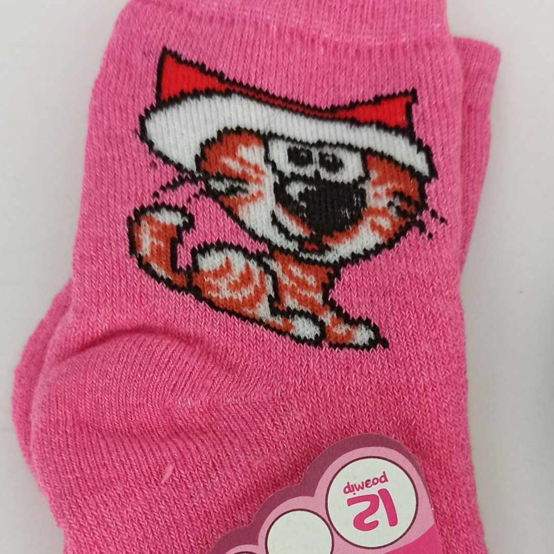 Дитячі шкарпетки, махра, р.12, 1-2 роки., фото 1