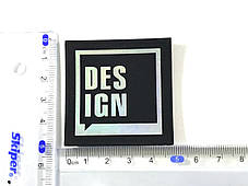 Нашивка Design 50х50 мм, фото 2