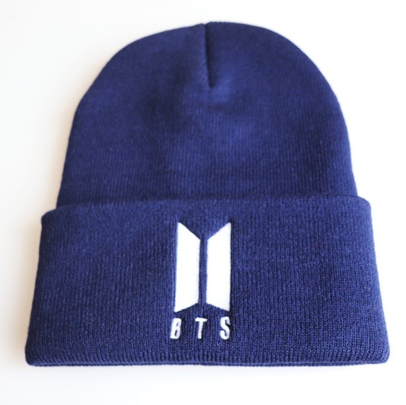 Шапка BTS Синя