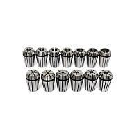 Цанги ER16 затискні 10шт 1-10мм для ЧПУ верстата