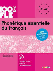 Phonétique essentielle du français niv. A1 A2 – Livre + CD mp3
