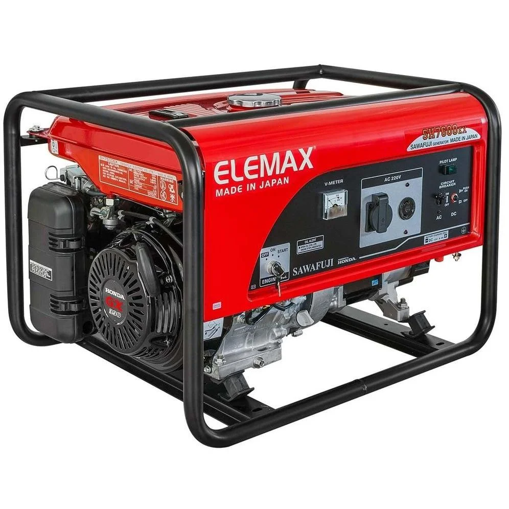 Генератор бензиновий Elemax SH-7600EX-S (електростартер)