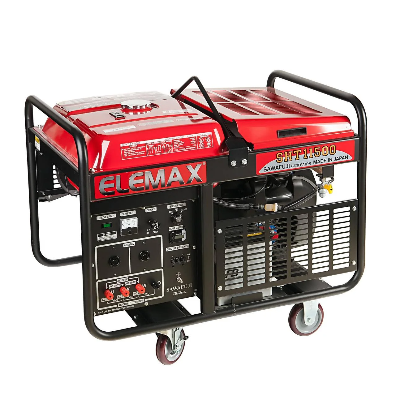 Трифазна бензинова електростанція Elemax SHT-11500