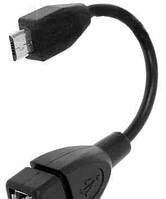 USB OTG кабель, переходник с MicroUSB на USB