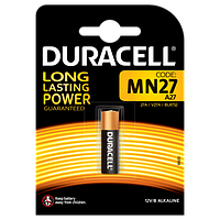 Батарейка MN27/А27 1шт/уп Duracell 12V міні алкалінова Китай