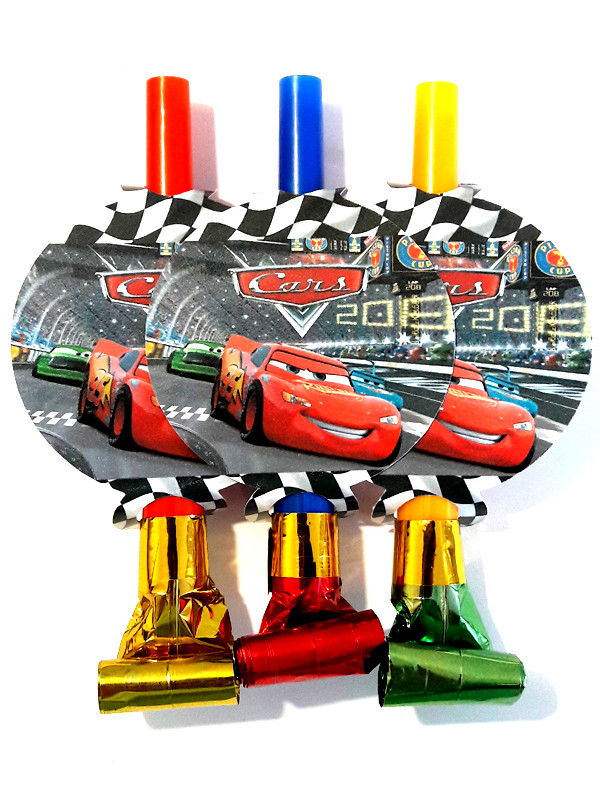 "Тачки" - Язички гудки (6 шт. в уп.), фото 1