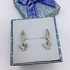 Срібні сережки циркон, фото 5