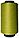 Нитки для оверлока колір "салатовий" 5000 м 16.7 tex, фото 2