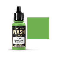 Змивка для збірних моделей зелена, 17 мл VALLEJO WASH 73205