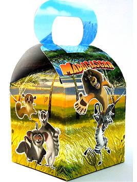 "Мадагаскар" - Бонбоньєрка 7/7/9 см