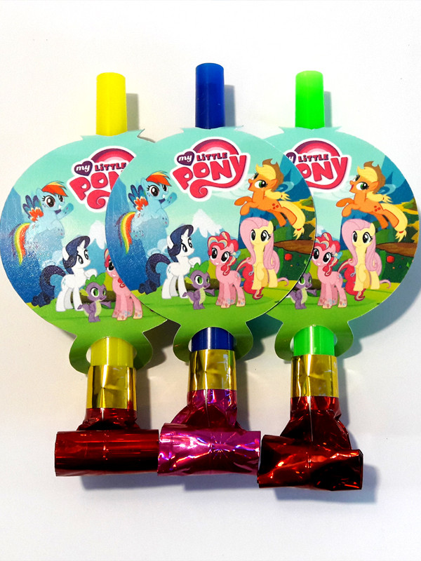 "Моя Маленькая пони" - Язычки гудки (6 шт. в уп.), фото 1