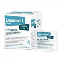 Demoxoft Clean - салфетки для ухода и чистки век при демодексе, 20 шт.