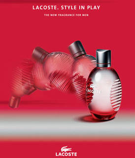 Lacoste red in play hotsell