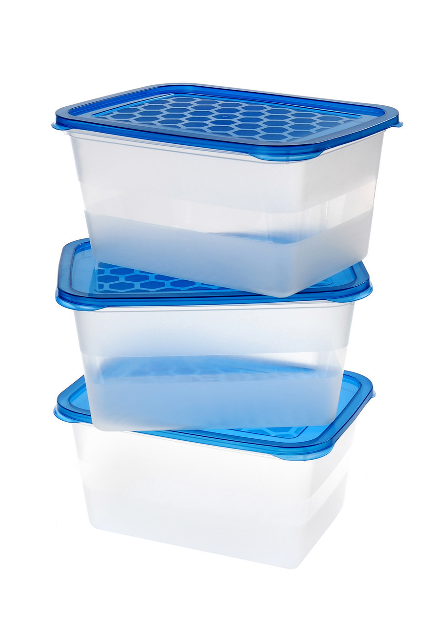 Набор Контейнеров для Продуктов ERNESTO 3 Шт. По 2 Л, Контейнер для ...