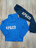 Спортивный костюм для мальчика KP&CO, синий, р.122.