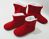 Червоні чобітки для розігріву Vlad&K, фото 7