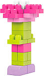Конструктор Мега Блокс 80 деталей Рожевий Mega Bloks First Builders DCH62, фото 5