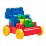 Конструктор Мега Блокс 80 деталей Блакитний Mega Bloks First Builders DCH63, фото 6