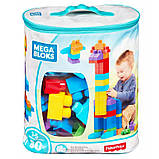 Конструктор Мега Блокс 80 деталей Блакитний Mega Bloks First Builders DCH63, фото 3