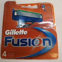Змінні касети Gillette Fusion 4 шт. Оригінал