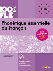 Phonétique essentielle du français niv. B1 B2 – Livre + CD mp3