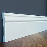Ударостійкий плінтус LPC-08 Cezar з дюрополімер висотою 94 мм. Польща, фото 5