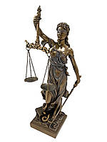 Статуетка під бронзу Veronese "Феміда" 32 см подарунок юристу