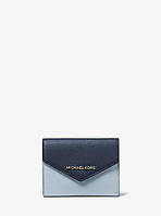 Кошелек MICHAEL KORS Medium Color-Block Crossgrain Leather Envelope Wallet ОРИГИНАЛ